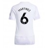 Manchester United Lisandro Martinez #6 Bortedrakt Kvinner 2025-26 Kortermet